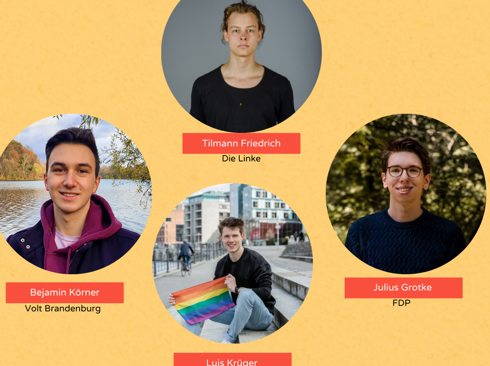 Hasskriminalität gegenüber LGBTQ*: Vier junge Politiker aus Berlin im Interview 