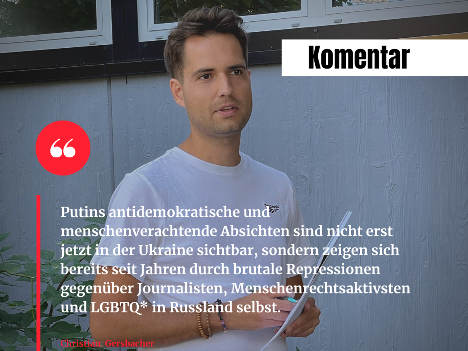 Kommentar: Putins Ängste und Deutschlands erwachen aus dem Dornröschenschlaf